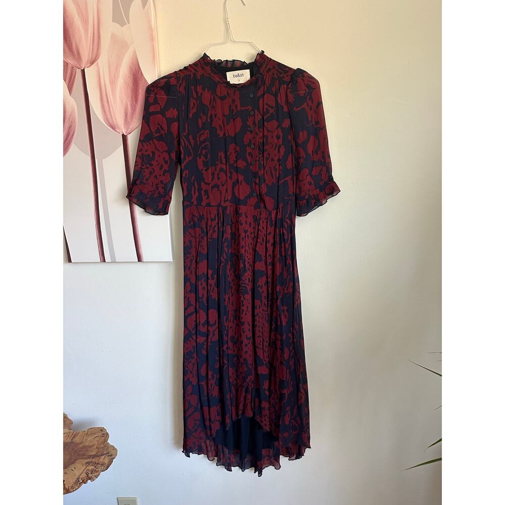 Ba&sh Baleares Midi Dress Size 1 - Picture 5 of 7
